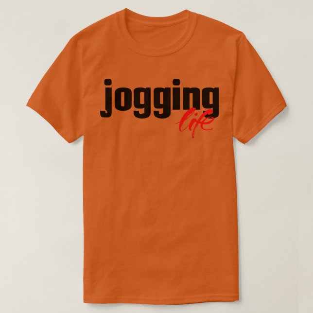 Camiseta Jogging Life Jog Running Runner (Diseño del anverso)