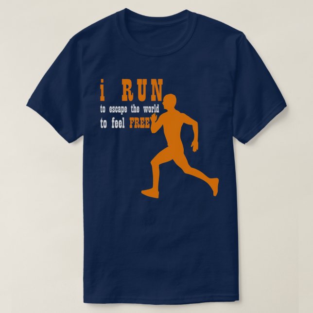 Camiseta Jogging para sentirse libre 2 (Diseño del anverso)