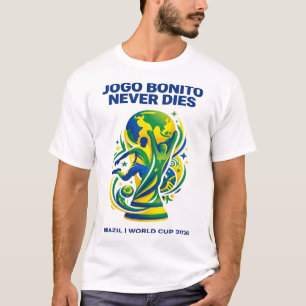 Camiseta Jogo Bonito Nunca Muere