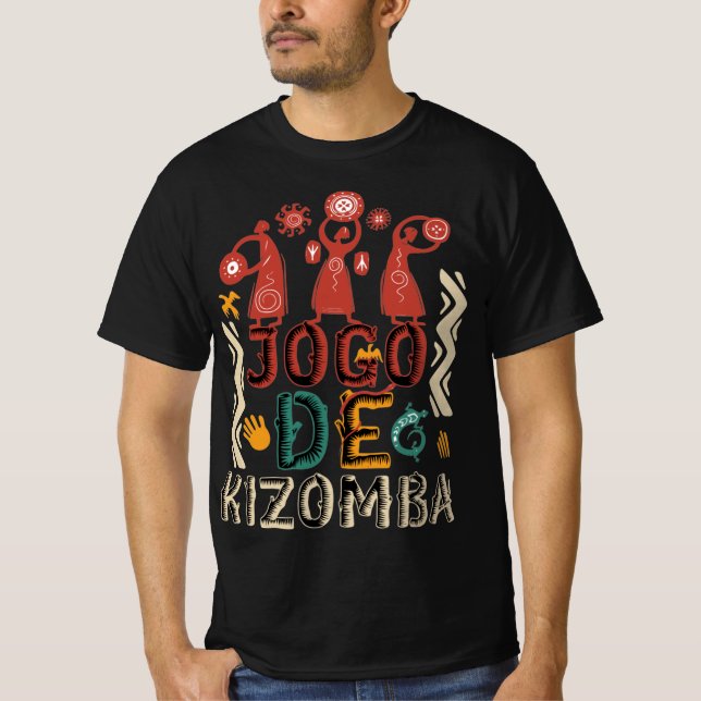 Camiseta jogo de kizomba (Anverso)