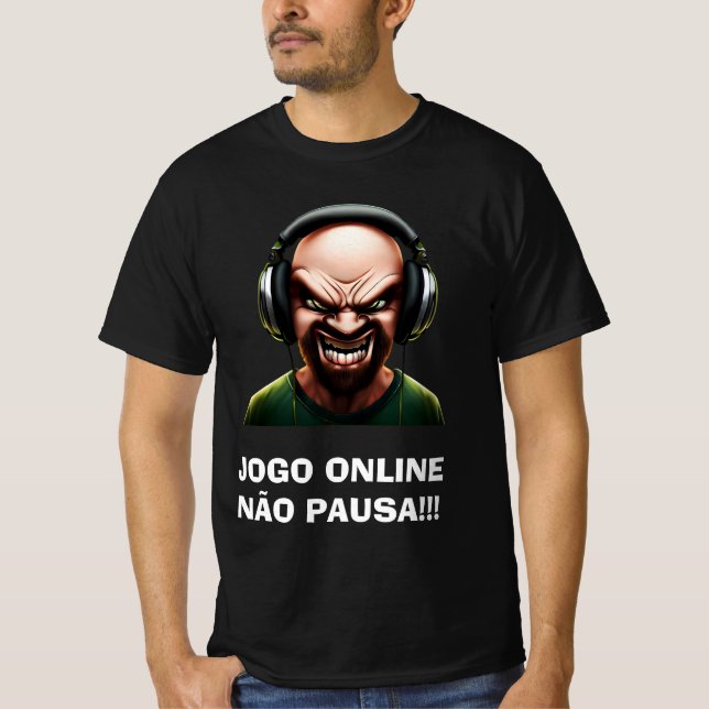 Camiseta Jogo online (Anverso)