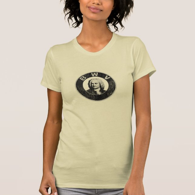Camiseta Johann Sebastian Bach (Anverso)