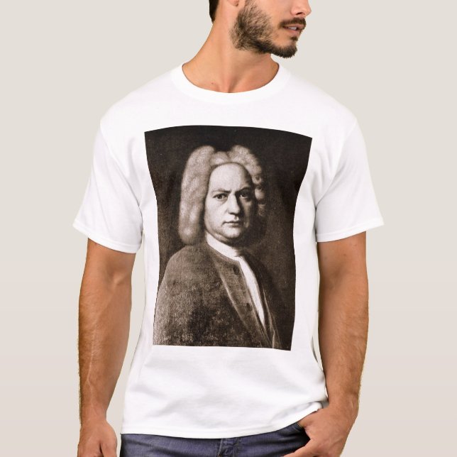 Camiseta Johann Sebastian Bach (Anverso)