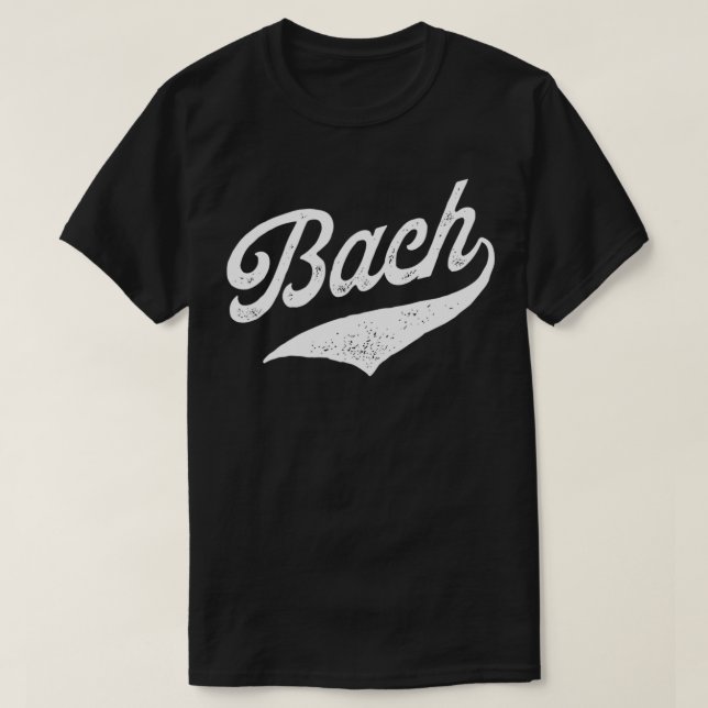 Camiseta Johann Sebastian Bach (Diseño del anverso)