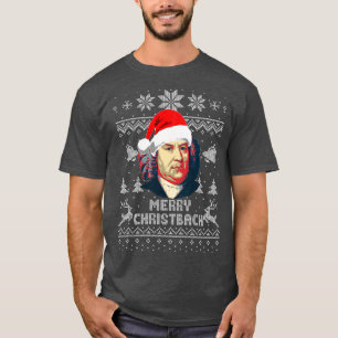 Camiseta Johann Sebastian Bach Merry Christbach