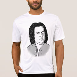 Camiseta Johann Sebastian Bach Personalizado en schwarz wei