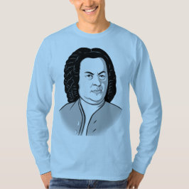 Camiseta Johann Sebastian Bach Personalizado en schwarz wei