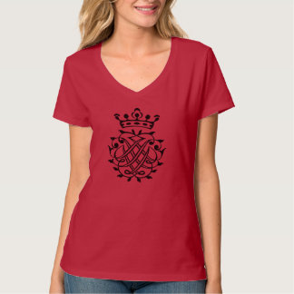 Camiseta Johann Sebastian Bach Seal Escudo Monograma Insign