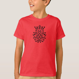 Camiseta Johann Sebastian Bach Seal Escudo Monograma Insign