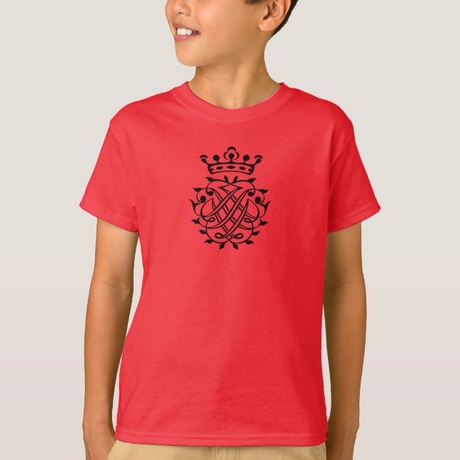 Camiseta Johann Sebastian Bach Seal Escudo Monograma Insign (Anverso)