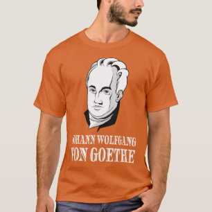 Camiseta Johann Wolfgang Von Goethe Poeta Thinker Poeta