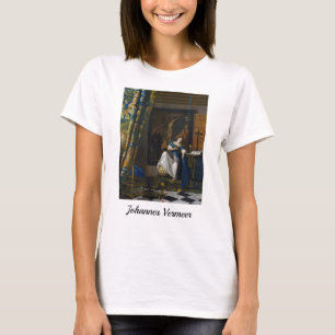 Camiseta Johannes Vermeer - Alegoría de la fe