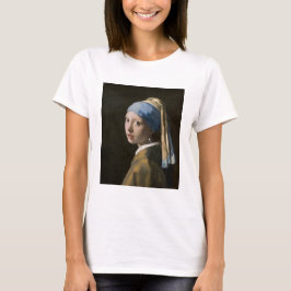 Camiseta Johannes Vermeer, Chica de Pearl Earring