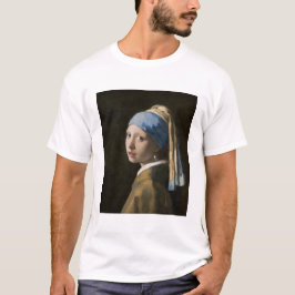 Camiseta Johannes Vermeer, Chica de Pearl Earring