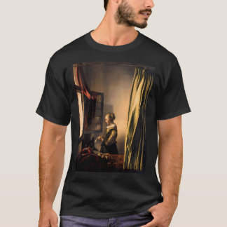 Camiseta Johannes Vermeer Chica Leyendo Una Carta Abierta