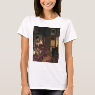 Camiseta Johannes Vermeer, jóvenes durmiendo