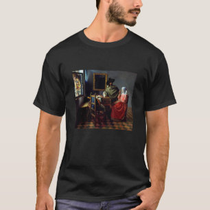 Camiseta Johannes Vermeer - La copa de vino