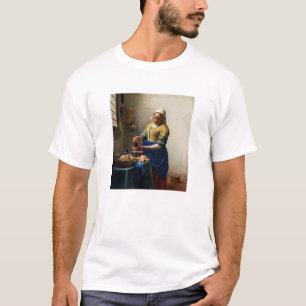 Camiseta Johannes Vermeer - La Milkmaid