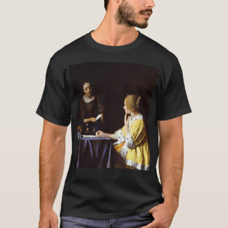 Camiseta Johannes Vermeer Lady con su criada