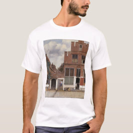 Camiseta Johannes Vermeer, Vista De Las Casas De Delft
