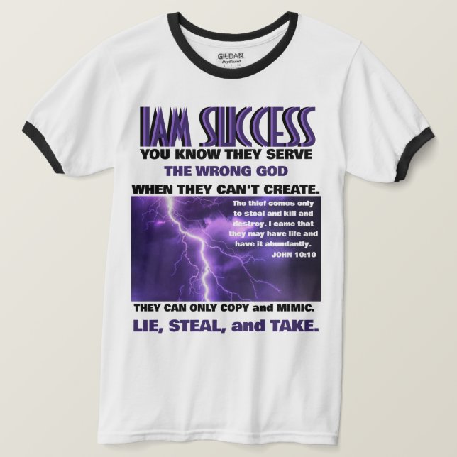 CAMISETA JOHN 10:10 (Anverso del diseño)