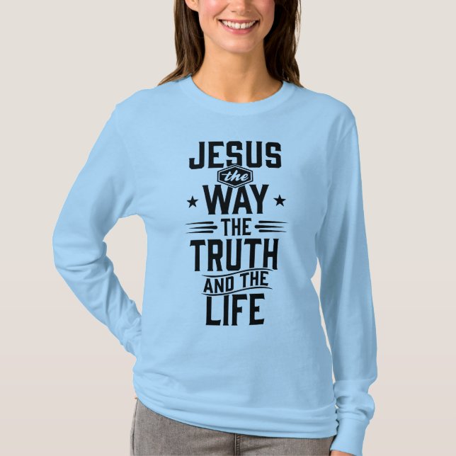 Camiseta John 14:6 (Anverso)