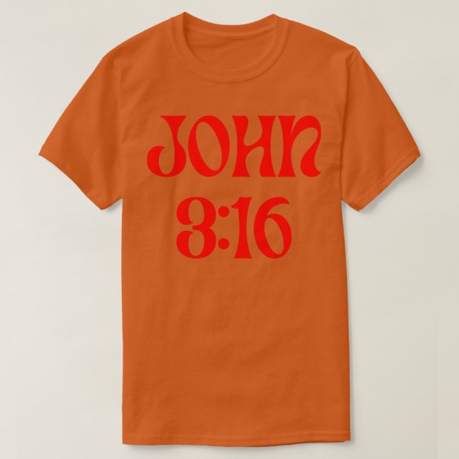 Camiseta John 316 10 (Diseño del anverso)