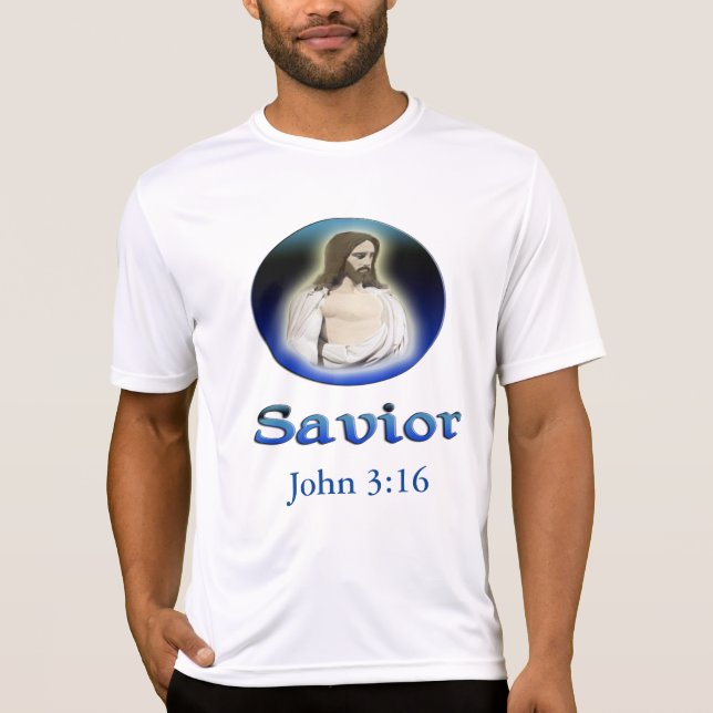 Camiseta John 3:16 Salvador (Anverso)