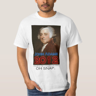Camiseta John Adams para el presidente en 2012: Oh broche