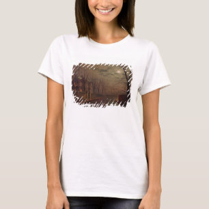 Camiseta John Atkinson Grimshaw Escena callejera iluminada