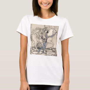 Camiseta John Bauer - Lideró al caballo al borde del preci