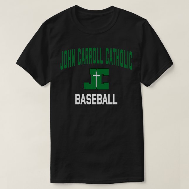 Camiseta John Carroll Catholic High School Cavaliers Baseba (Diseño del anverso)