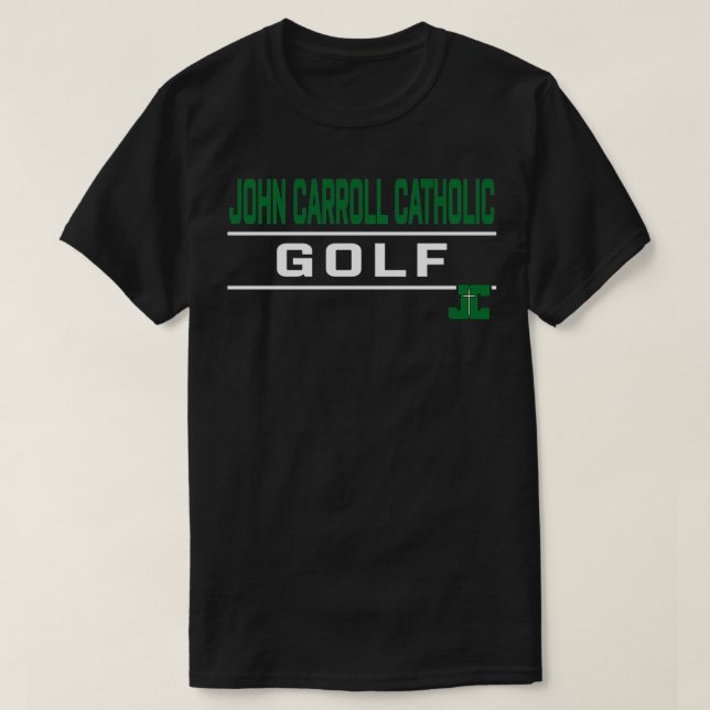 Camiseta John Carroll Catholic High School Cavaliers Golf P (Diseño del anverso)