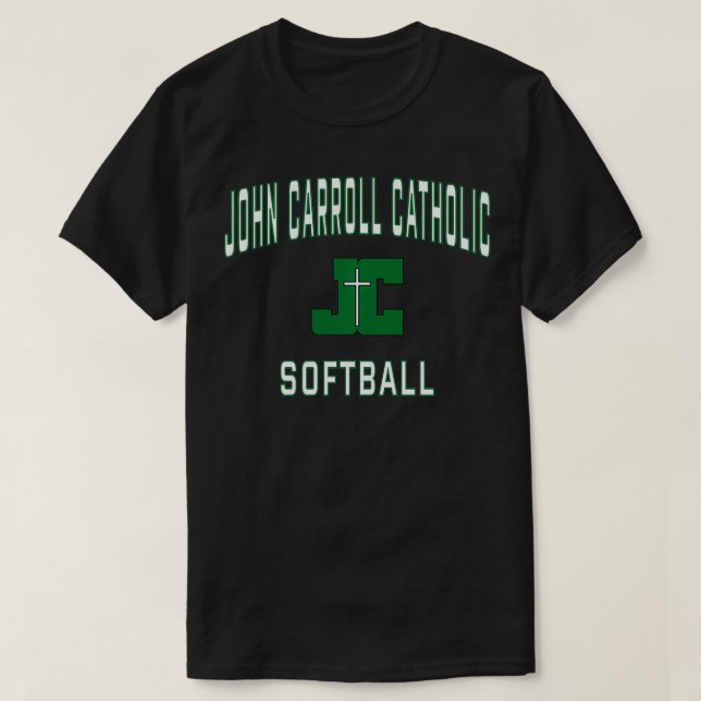 Camiseta John Carroll Catholic High School Cavaliers Softba (Diseño del anverso)