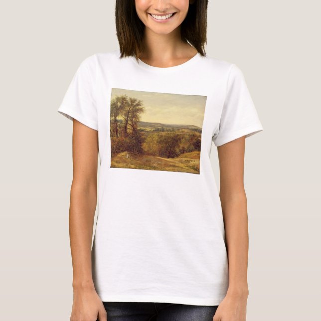 Camiseta John Constable | Dedham Vale, c.1802 (oil on canva (Anverso)