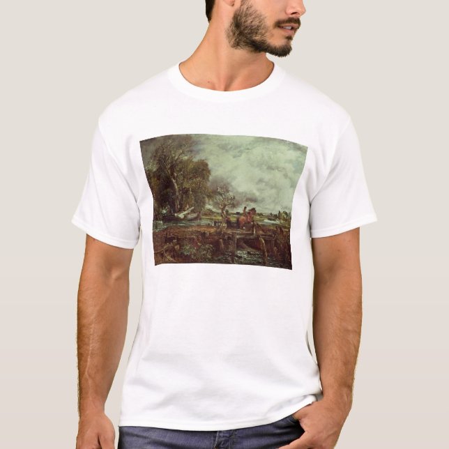 Camiseta John Constable el | el caballo del salto, c.1825 (Anverso)