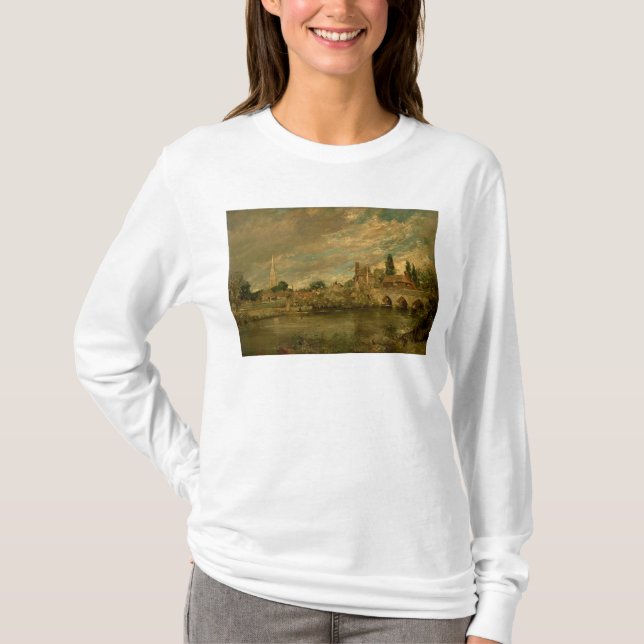Camiseta John Constable el | el puente de Harnham y de (Anverso)