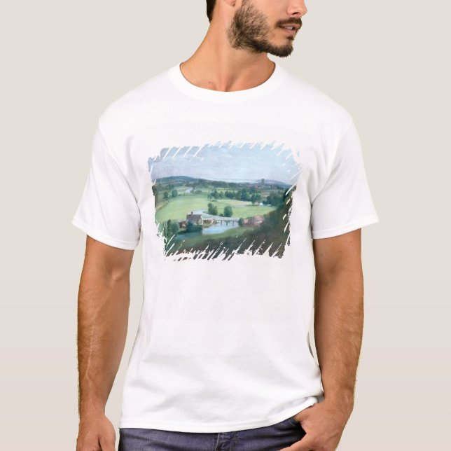 Camiseta John Constable el | el valle del Stour con Dedh (Anverso)