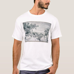 Camiseta John Constable el la entrada al pueblo de Ed