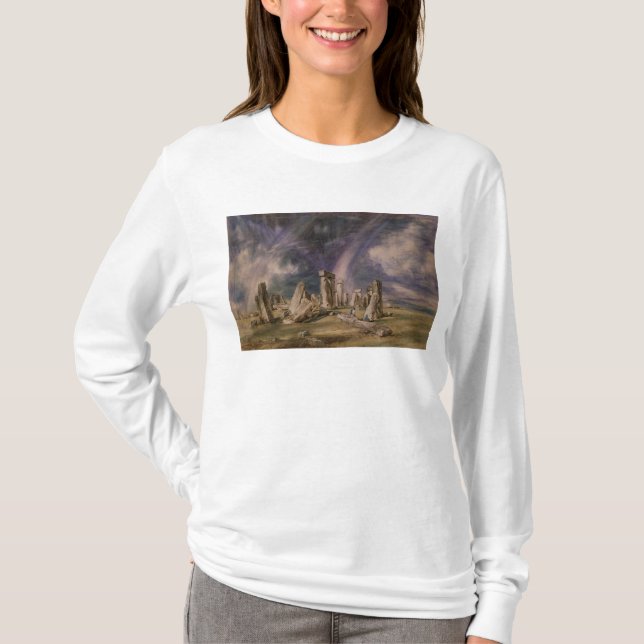 Camiseta John Constable el | Stonehenge, 1835 (Anverso)