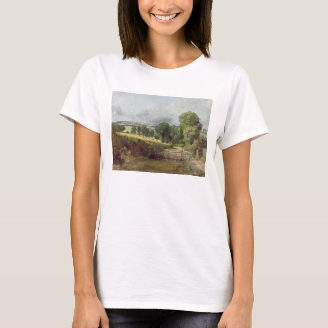 Camiseta John Constable | La entrada a Fen Lane (Anverso)