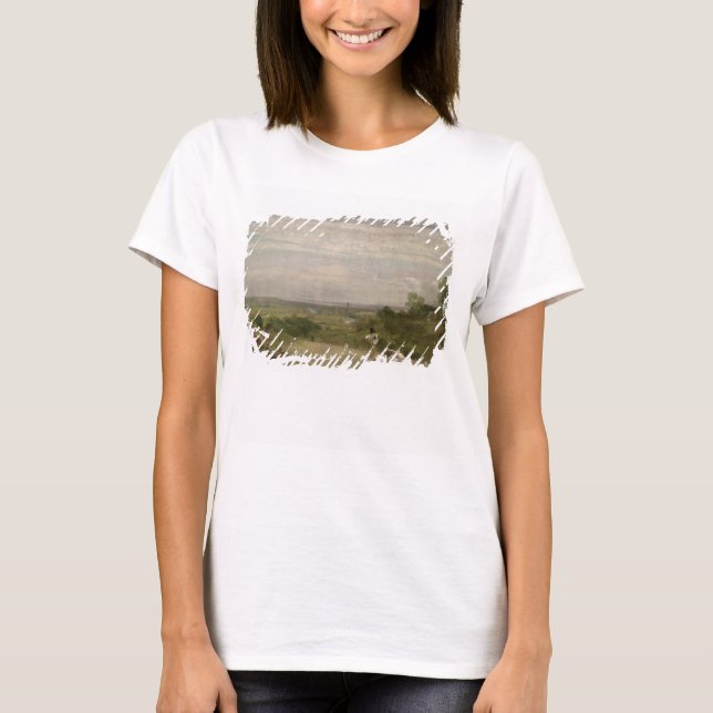 Camiseta John Constable | Summer Morning: Dedham from Langh (Anverso)