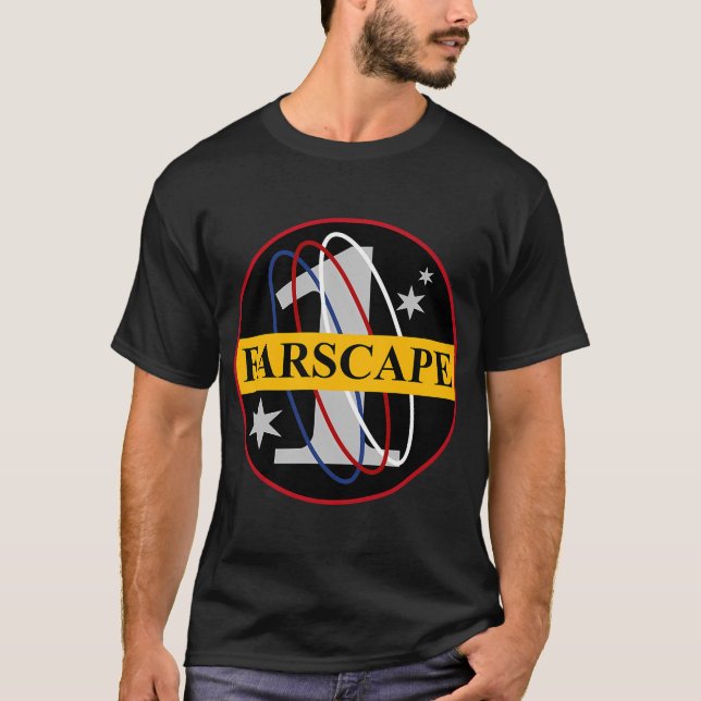 Camiseta John Crichton Farscape 1 (Anverso)