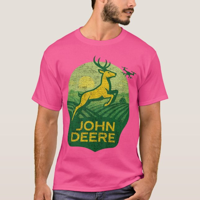 Camiseta John Deere - vintage (Anverso)