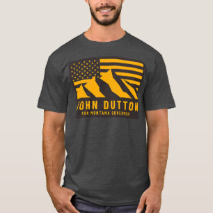 Camiseta John Dutton para el gobernador de Montana