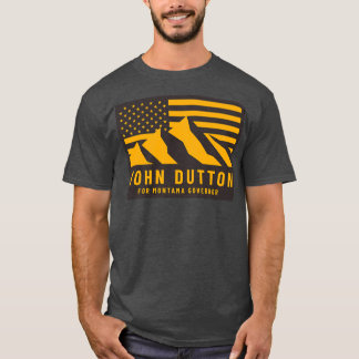 Camiseta John Dutton para el gobernador de Montana