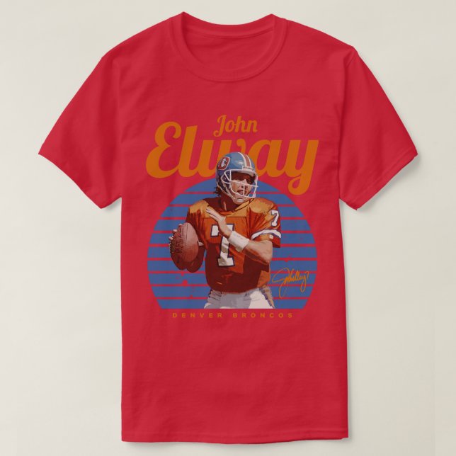 Camiseta John Elway (Diseño del anverso)