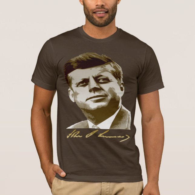 Camiseta John F Kennedy (Anverso)