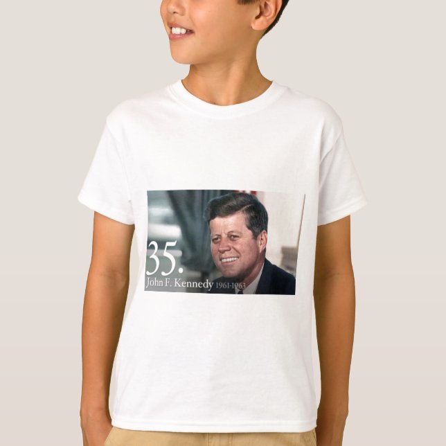 Camiseta John F. Kennedy (Anverso)