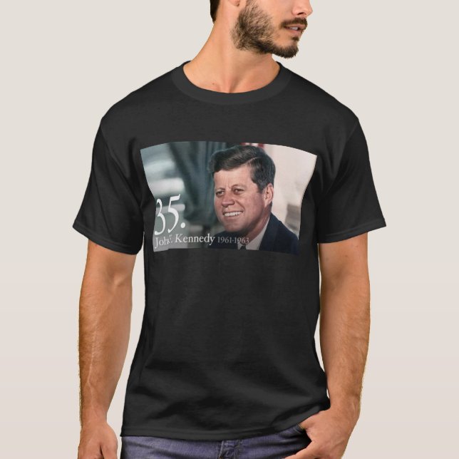 Camiseta John F. Kennedy (Anverso)